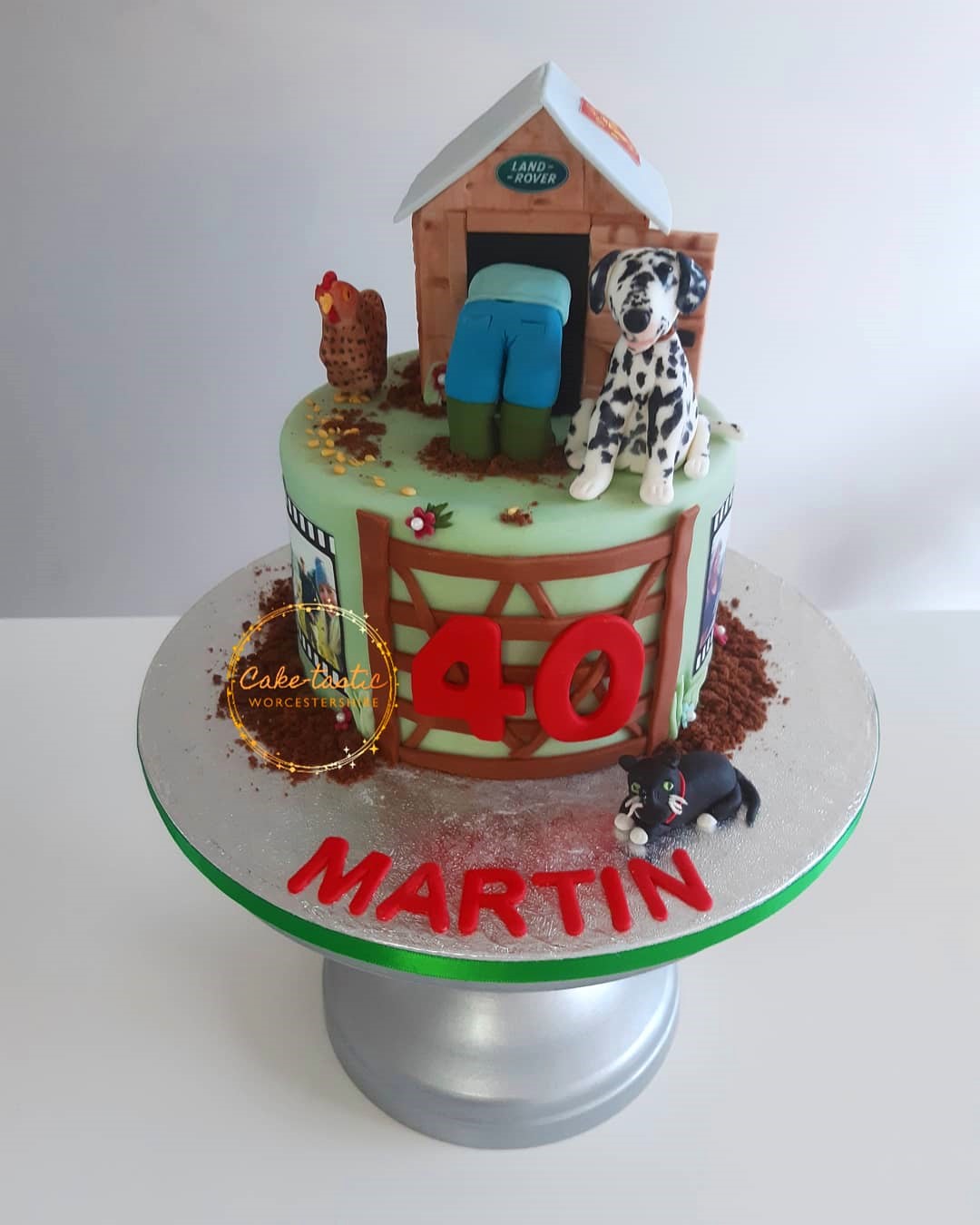 40th Birthday - Countryside Life Cake