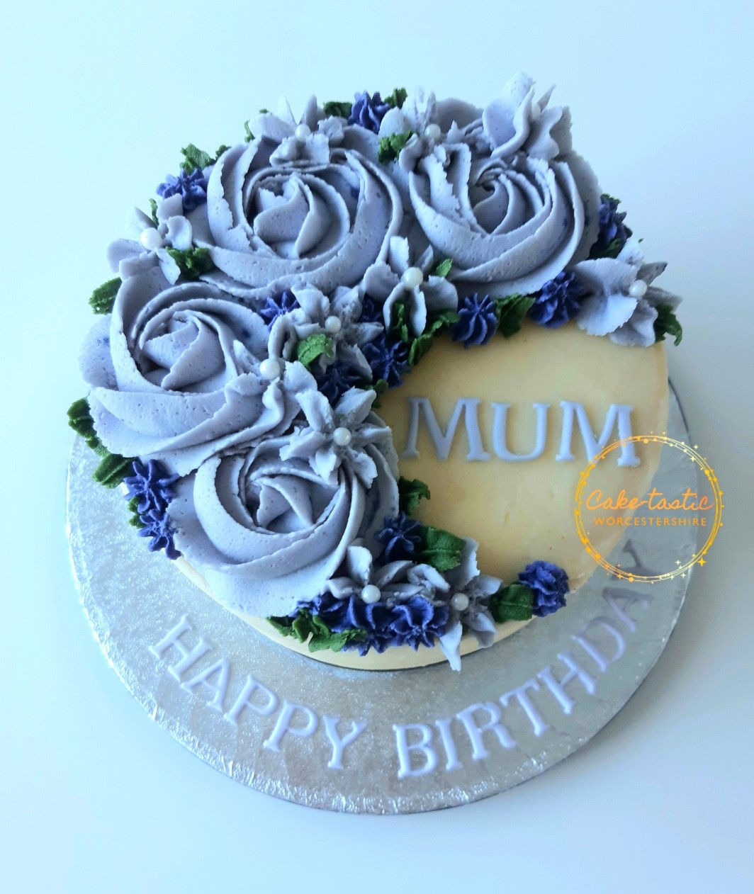 Buttercream Flower Birthday Cake