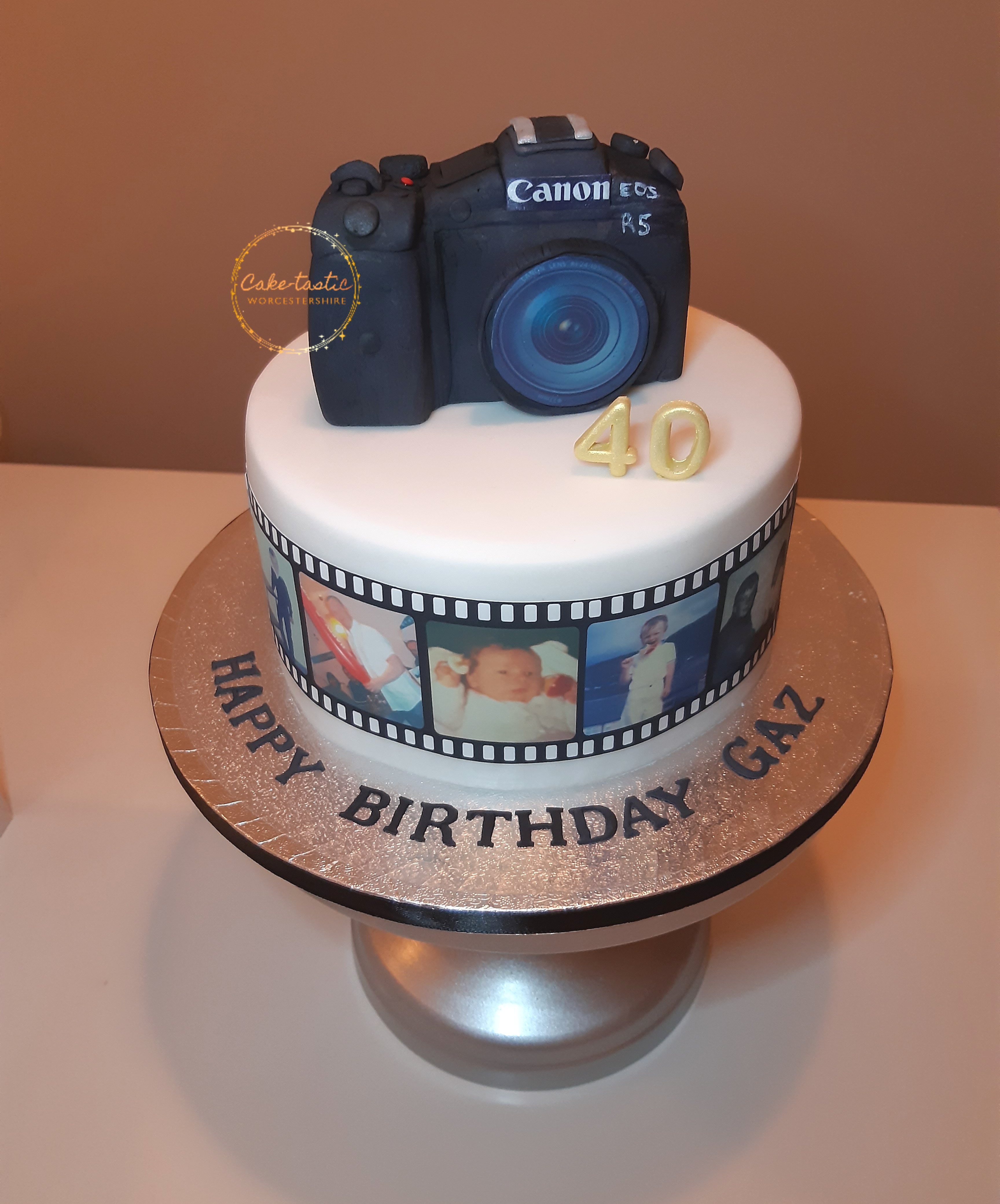 Photographer Camera Cake