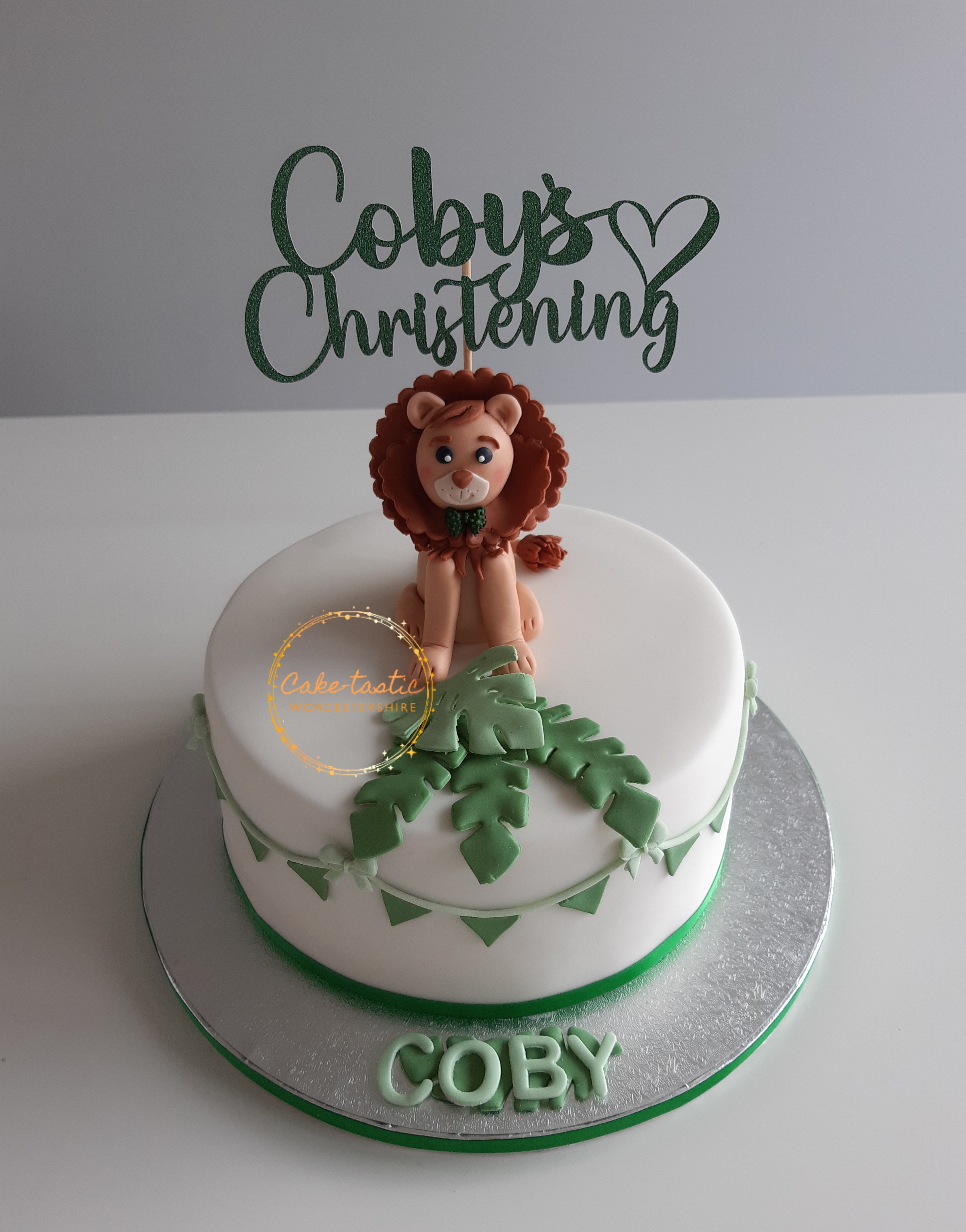Coby Christening Cake
