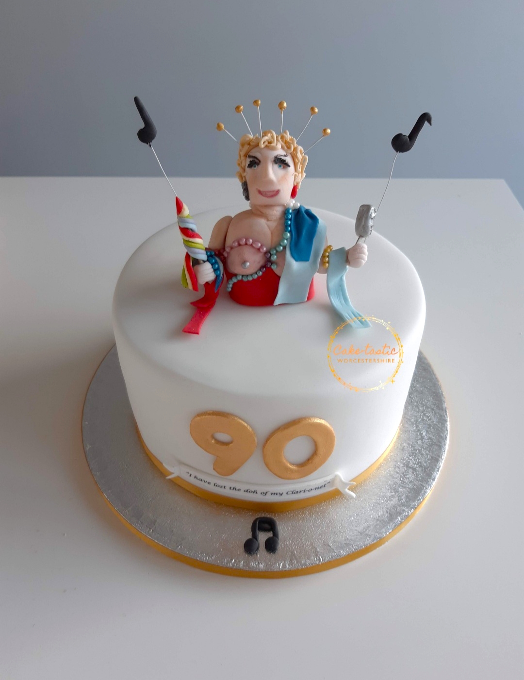Opera Singer Cake - Goddess of the Underworld Beryl..