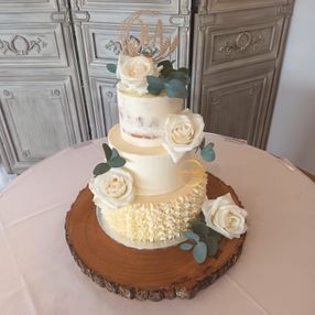 Amy and Jack Wedding Cake