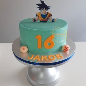 Dragon Ball Z themed Cake